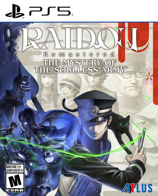 SEGA Raidou: Remastered – The Mystery of the Soulless Army Launch Edition for PlayStation 5, Model SEG22085PS5