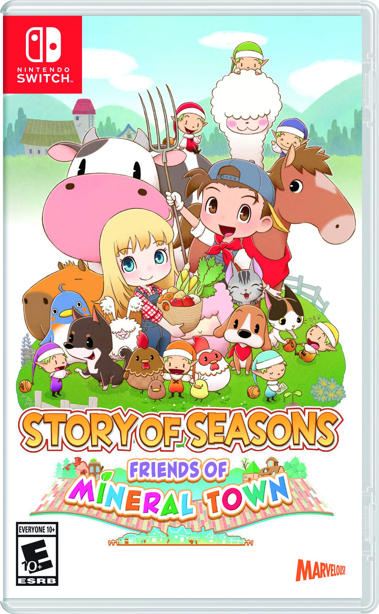 Xseed Games Story of Seasons: Friends of Mineral Town - Nintendo Switch Game Model 82042