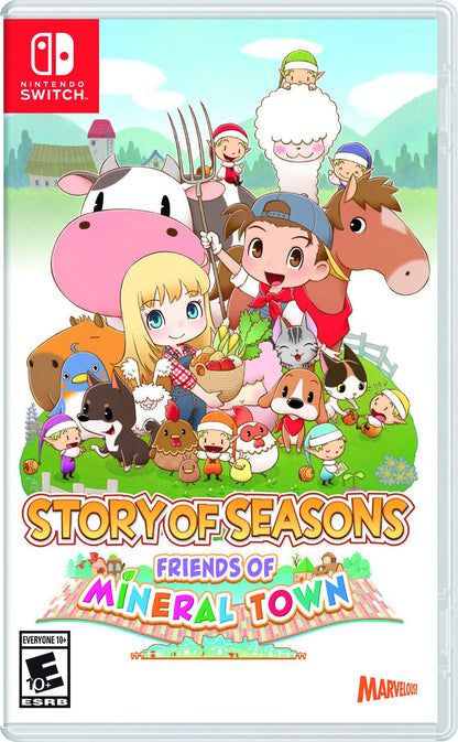 Xseed Games Story of Seasons: Friends of Mineral Town - Nintendo Switch Game Model 82042