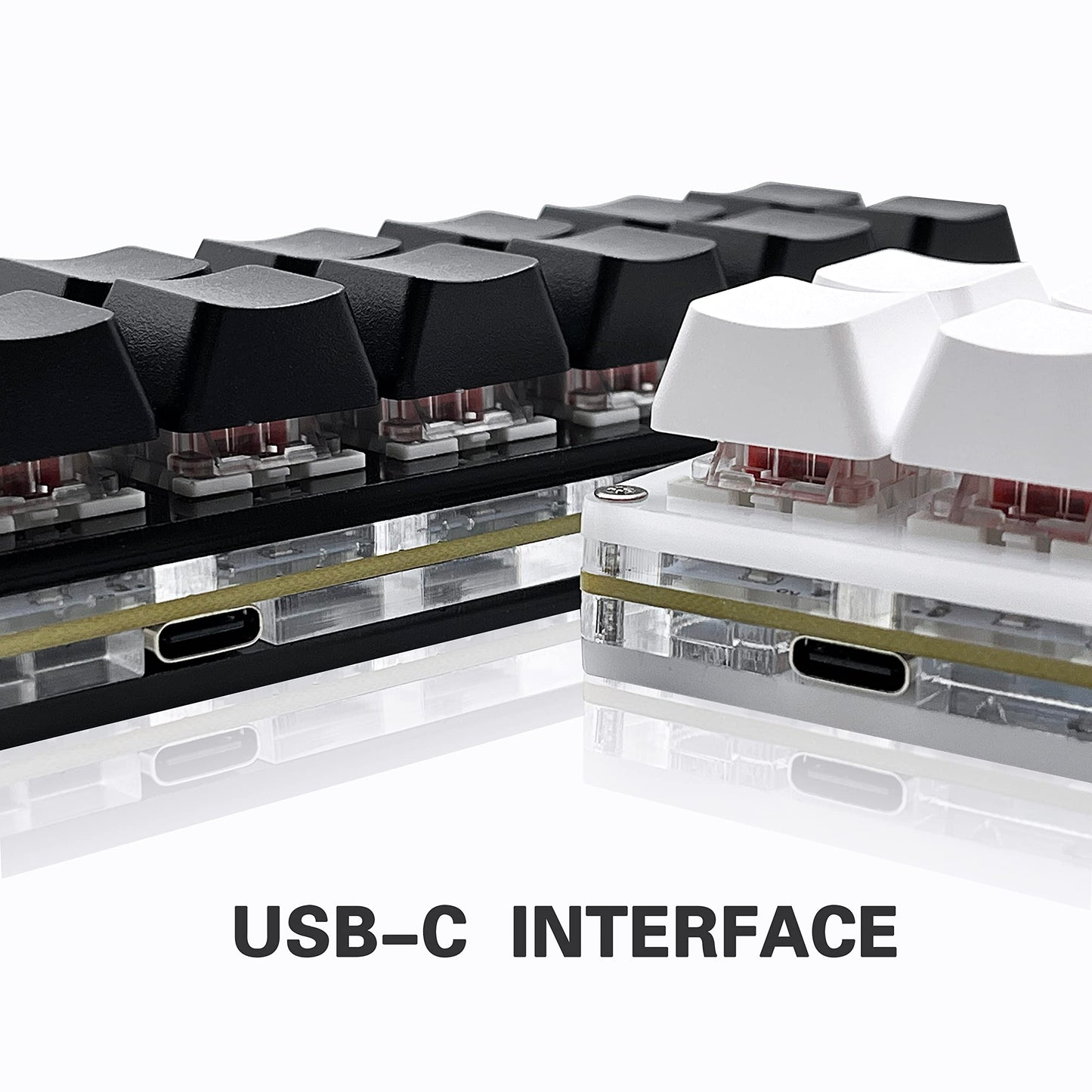 BTXETUEL 12-Key Mechanical Gaming Keyboard, Programmable, Hot Swappable, USB-C, White, SoyoDevice Model