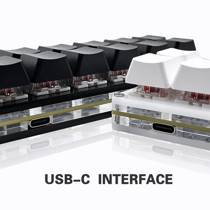 BTXETUEL 12-Key Mechanical Gaming Keyboard, Programmable, Hot Swappable, USB-C, White, SoyoDevice Model