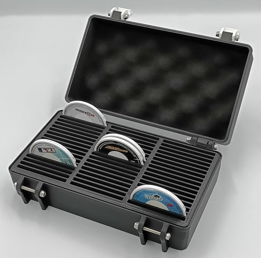 Rugged Protective Carrying Case for PSP 1000, 2000, and 3000 UMD Disks - Holds 51 Games