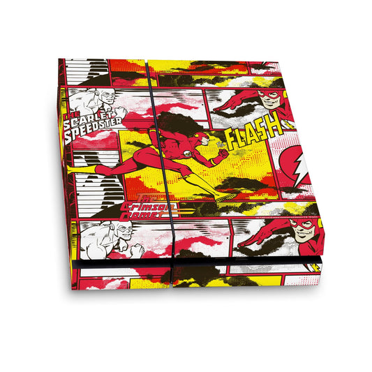 Head Case Designs Officially Licensed The Flash DC Comics Panel Collage Comic Book Art Vinyl Sticker Gaming Skin Decal Cover Compatible With Sony PlayStation 4 PS4 Console