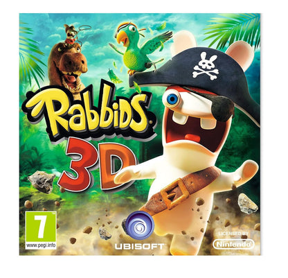 Nintendo Rabbids 3D Game for Nintendo 3DS - Black, Model 3307219935282