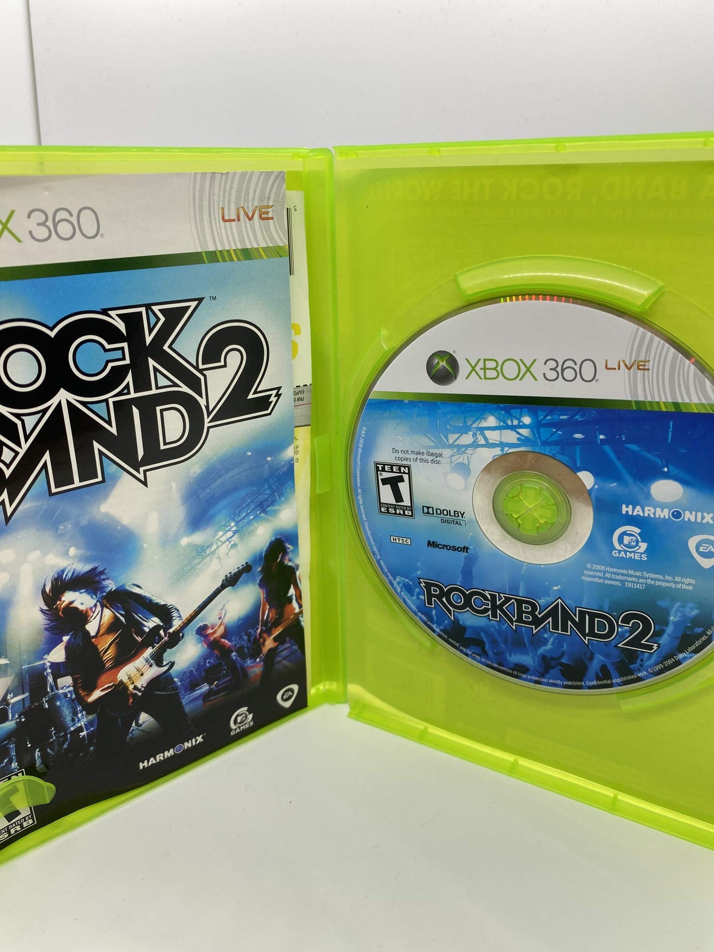 Electronic Arts Rock Band 2 for Xbox 360 - Game Only, Model 014633191141
