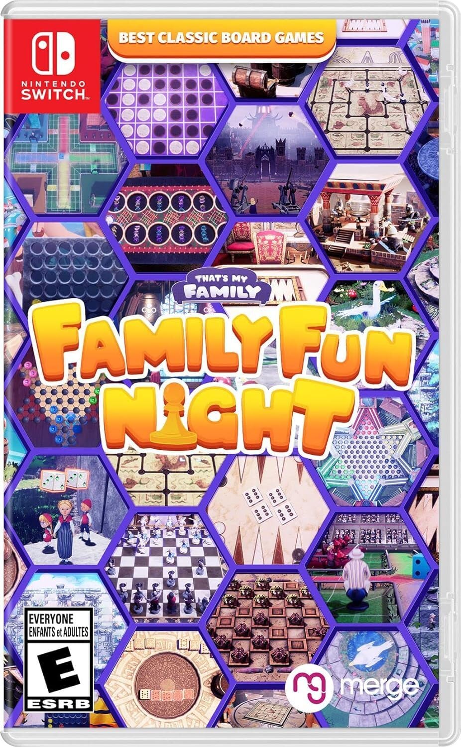 Merge Games Thats My Family: Family Fun Night - Nintendo Switch Game, Model CSCT502171SWI