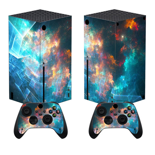 PlayVital Galaxy Rift Custom Vinyl Skins for Xbox Core Wireless Controller  Wrap Decal Cover Stickers for Xbox Series X Console Controller
