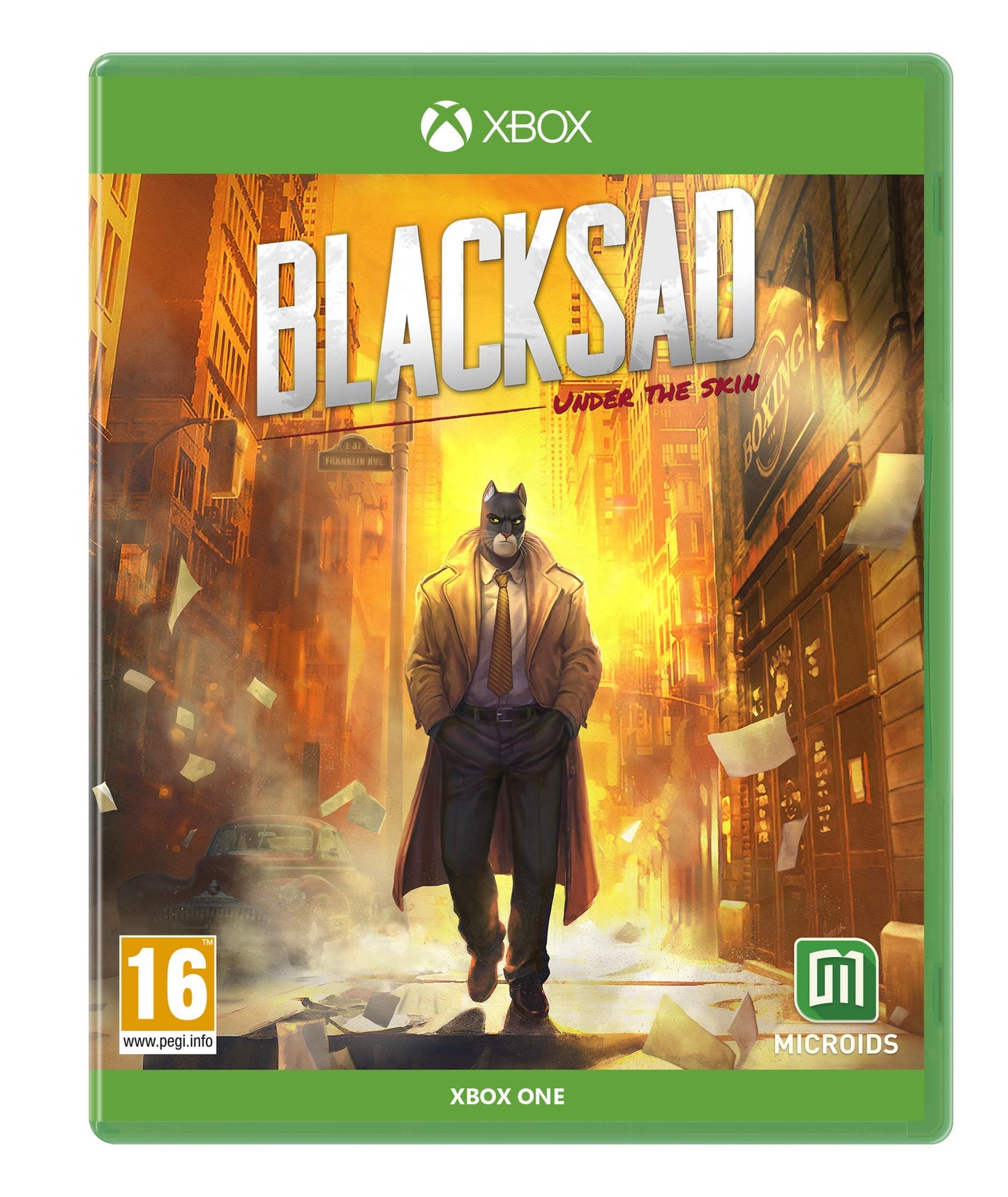 MICROÏDS Blacksad: Under the Skin - Xbox One Game, Model BLK-XBO, Adventure, Action