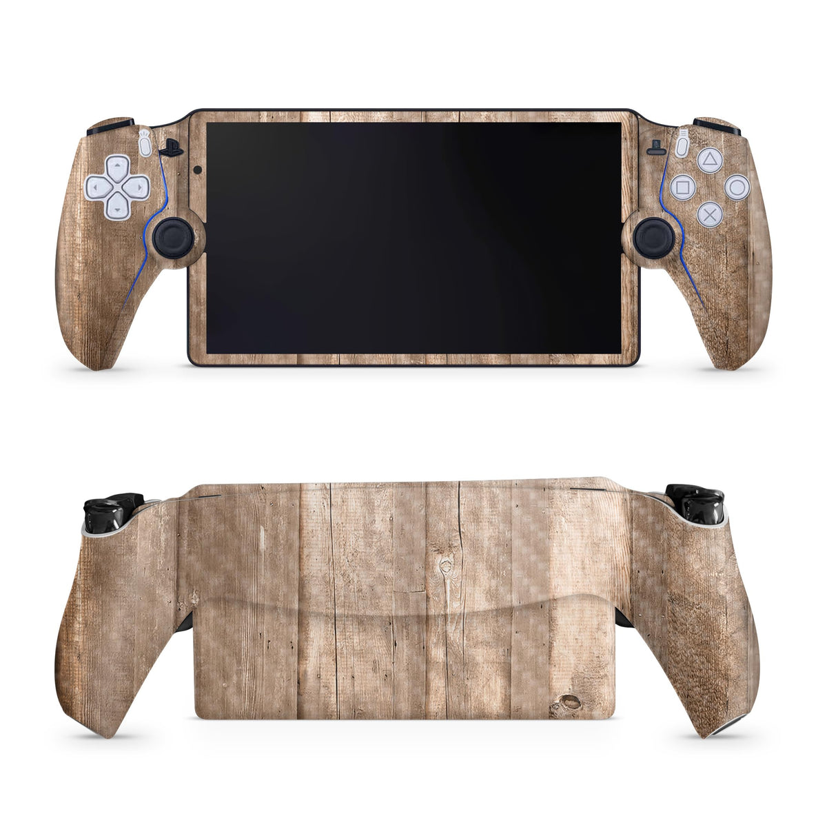 Carbon Fiber Gaming Skin Compatible with PS5 Portal Remote Player - On The Fence - fine 3M Vinyl Protective Wrap Decal Cover - Easy to Apply | Crafted in The USA by MightySkins
