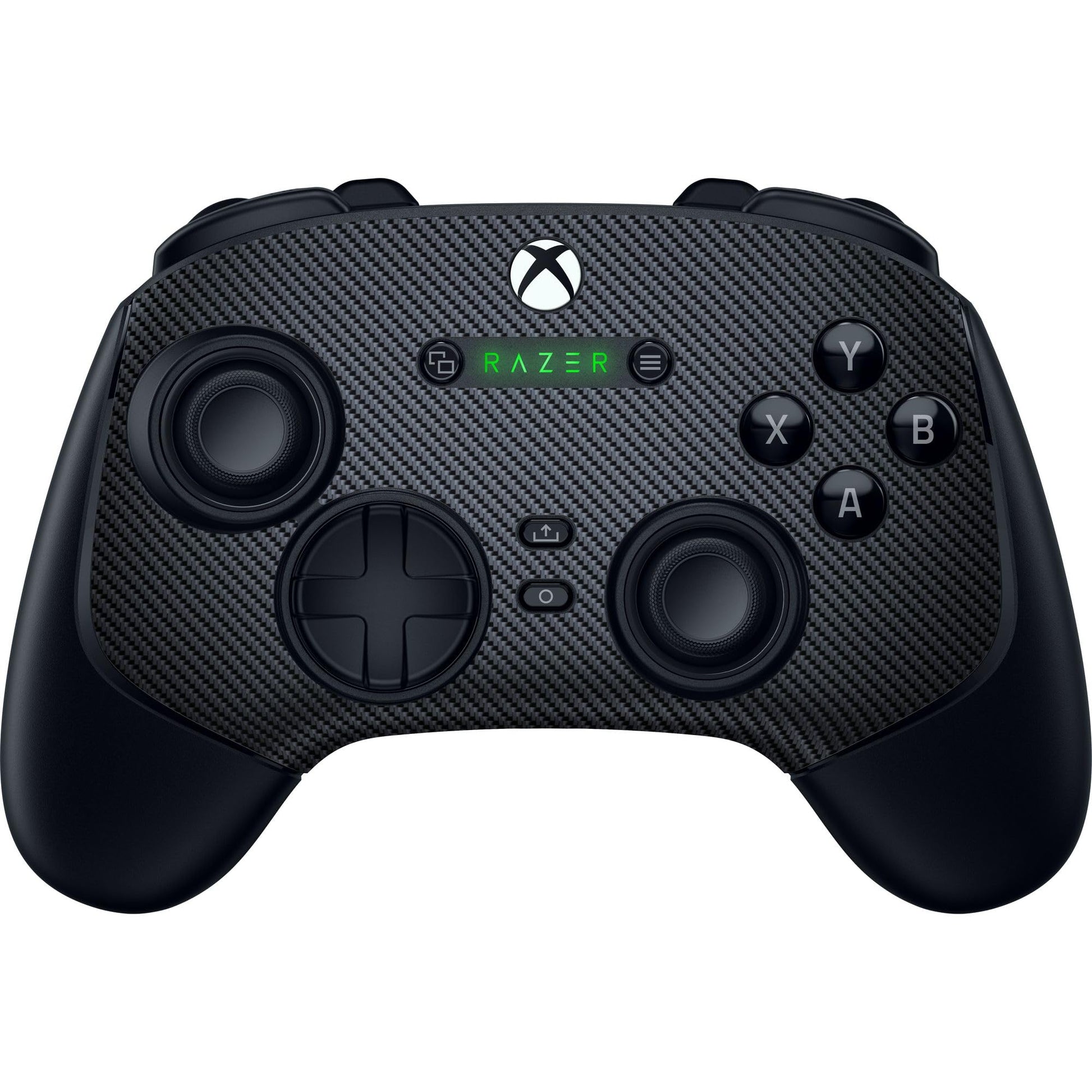 Razer Console Skin: Xbox Wolverine V3 Pro & Wolverine V3 Tournament Edition Controller - Premium 3M Cast Vinyl - Scratch Resistant - Unique Designs & Finishes - Easy Application - Carbon Fiber
