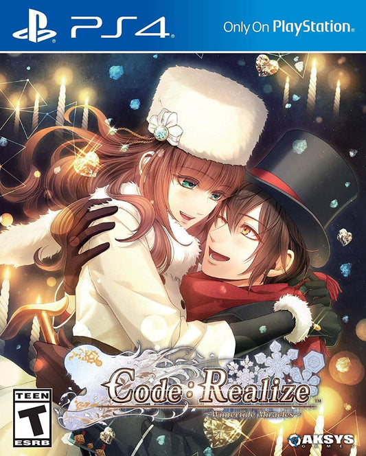 Aksys Code: Realize Wintertide Miracles - PS4 Game, Adventure RPG, PlayStation 4
