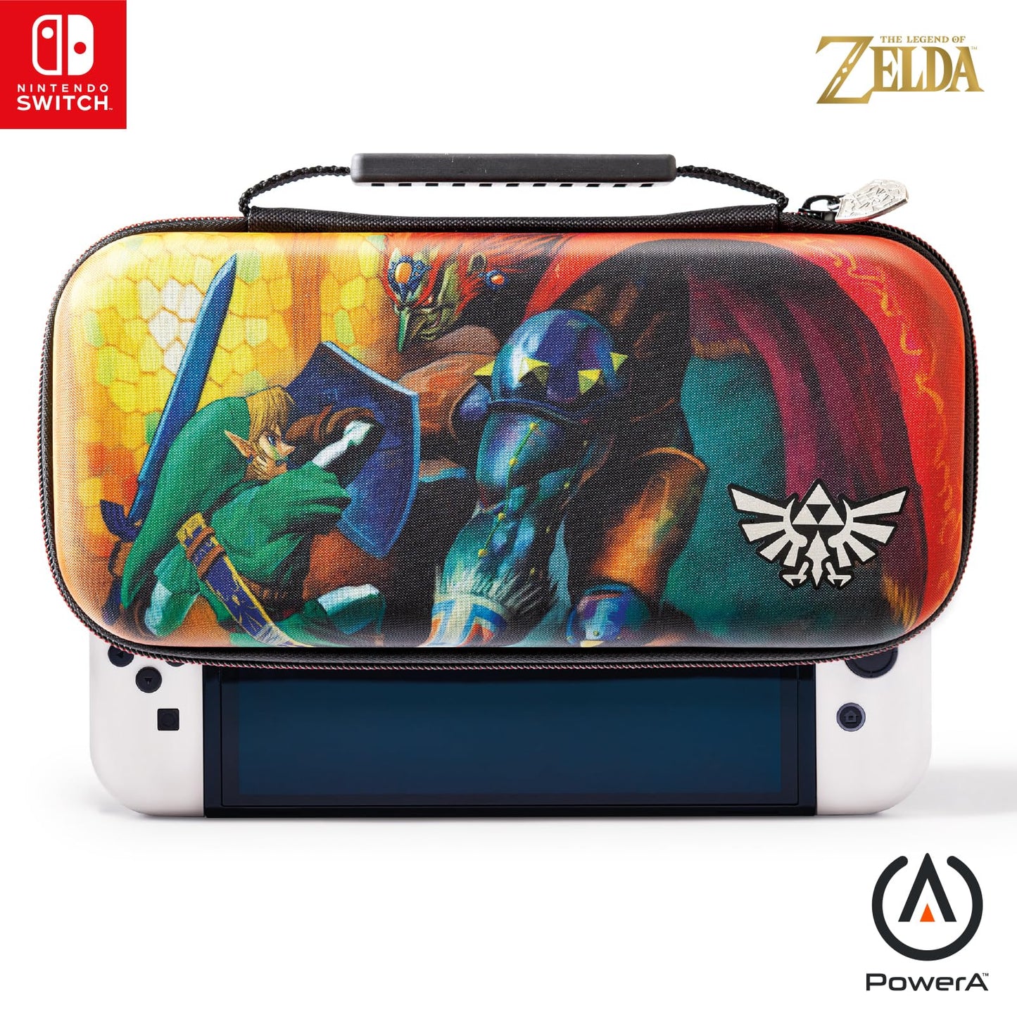 PowerA Protection Case for Nintendo Switch - OLED, Lite, Link vs Ganondorf, Standard Size, Model NSCS0132-01
