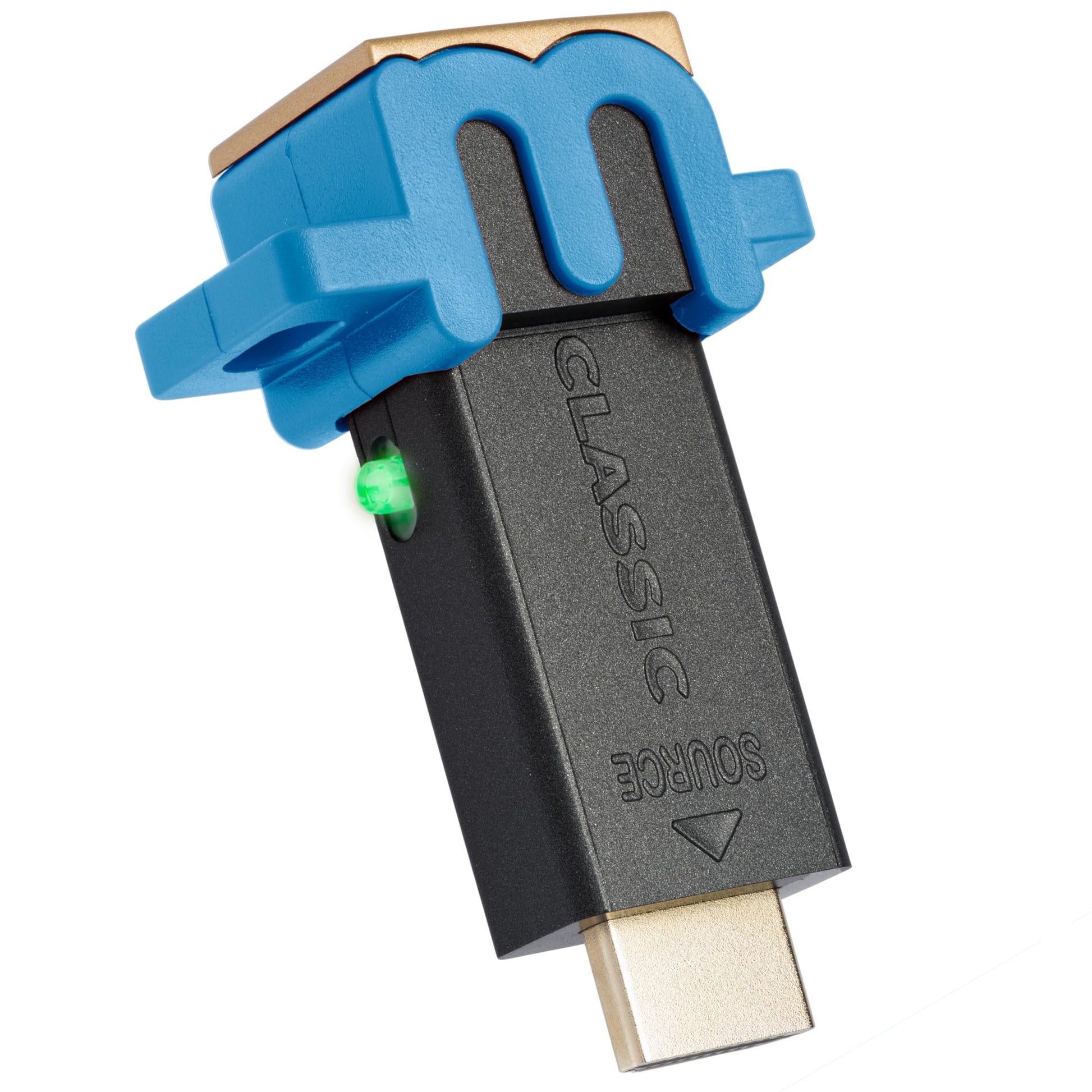 Marseille mClassic Switch Edition - Game Mode Enhancer for Nintendo Switch - 1440p/60Hz - Blue - Model MC9007-C