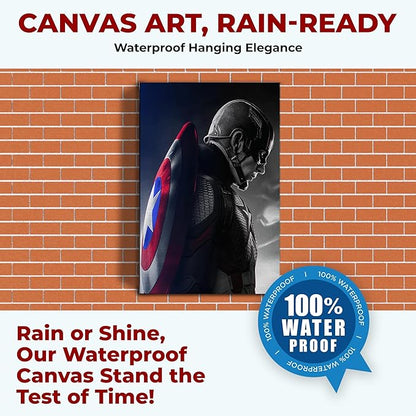 Captain America Wall Canvas