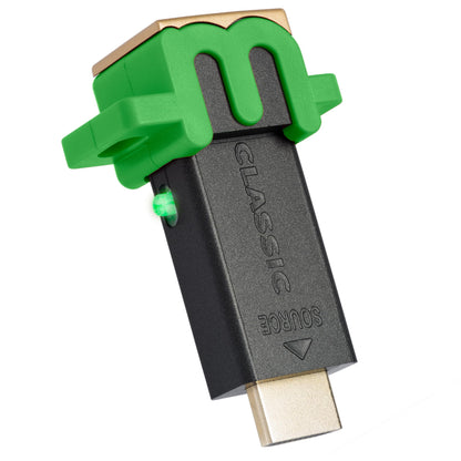 Marseille mClassic Retro Edition - Game Mode Image Enhancer for 4:3 Consoles - Green - Model MC9007-B - 1440p/60hz