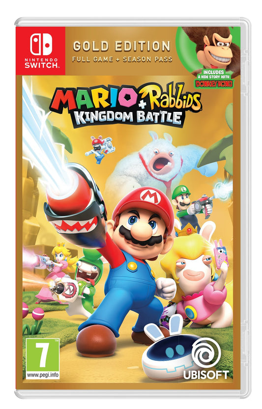 Mario + Rabbids Kingdom adventure theme Gold Edition