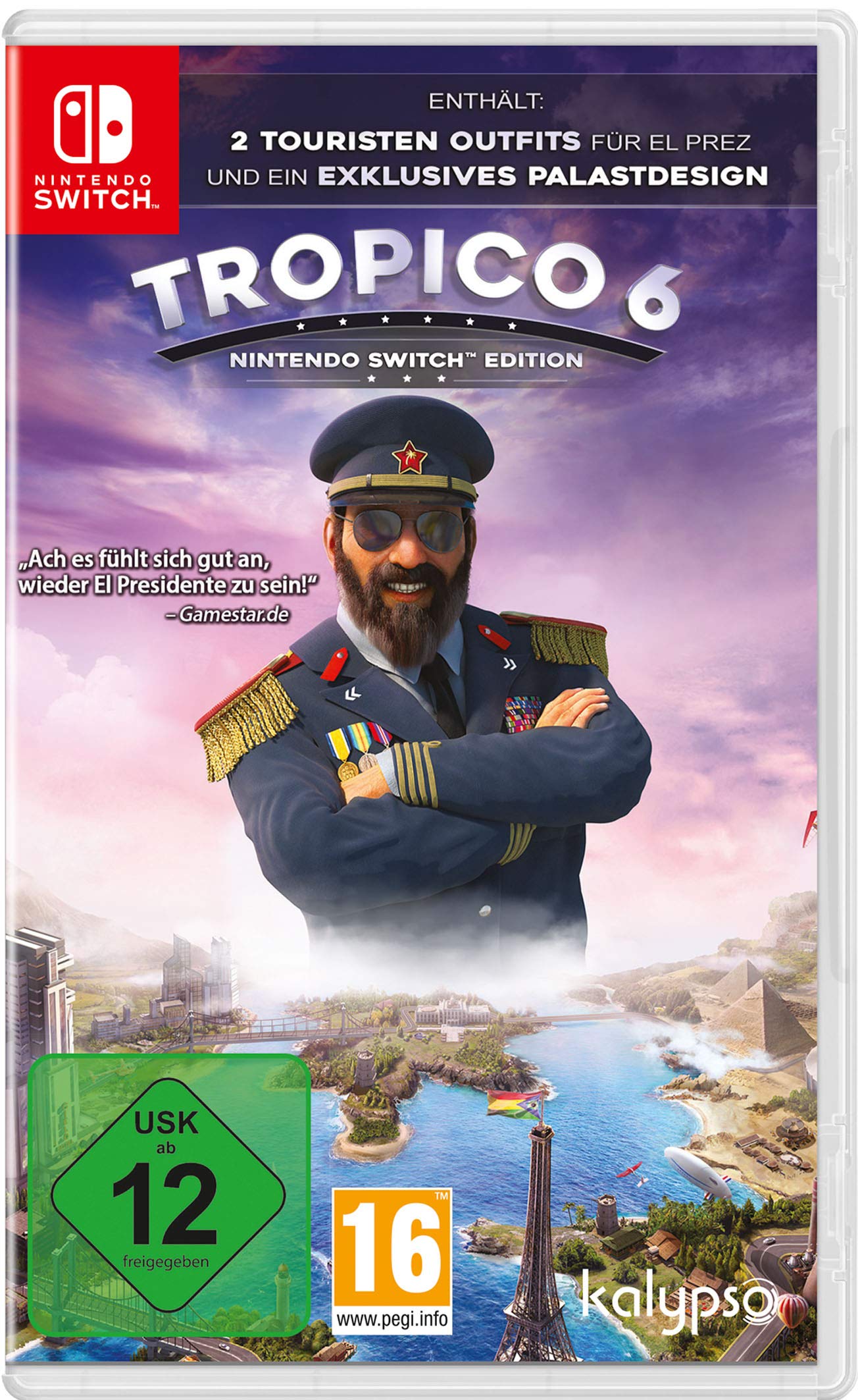 Kalypso Tropico 6 for Nintendo Switch - Model 1058943 - Engaging Strategy Game