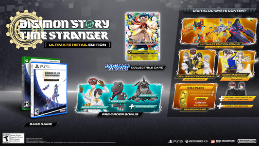 Bandai Namco Digimon Story Time Stranger Ultimate Edition Xbox Series X Model 55097