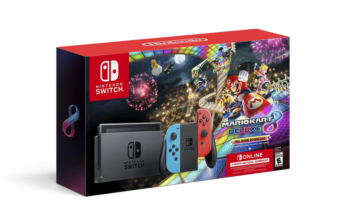 Nintendo Switch Console w/ Mario Kart 8 Deluxe (refurbished)