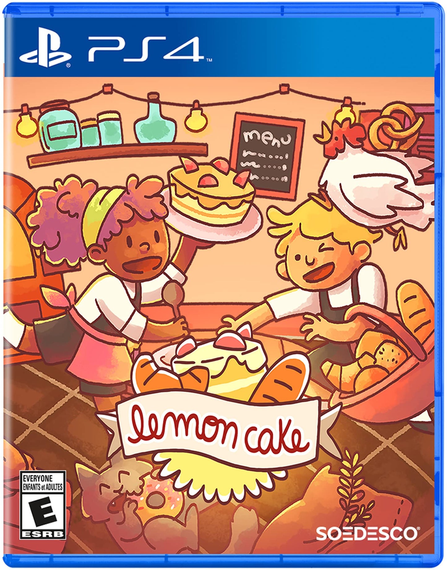 Soedesco Lemon Cake - PlayStation 4 Game, Model SODE9012823PS4, Engaging Gameplay, Fun for All Ages