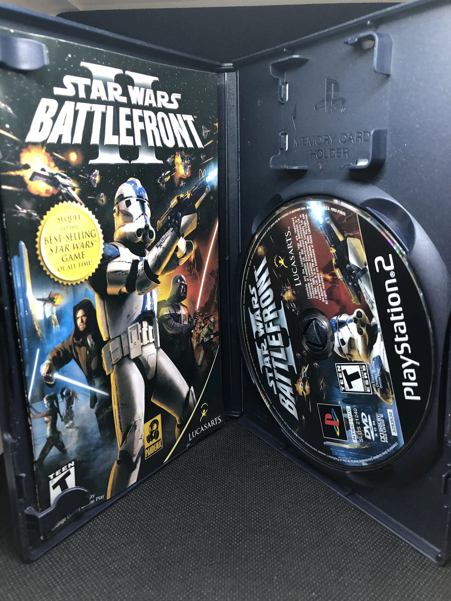 LucasArts Star Wars Battlefront II - PlayStation 2 Game, Model 23272328351