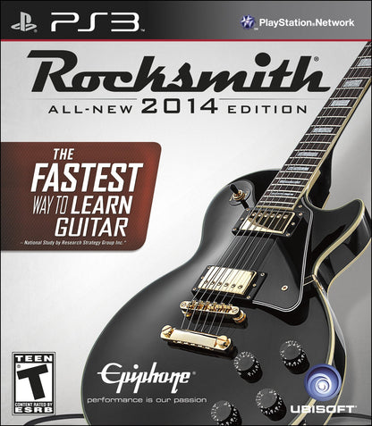 Ubisoft Rocksmith 2014 Edition for PlayStation 3 - Includes Cable, Model 34823