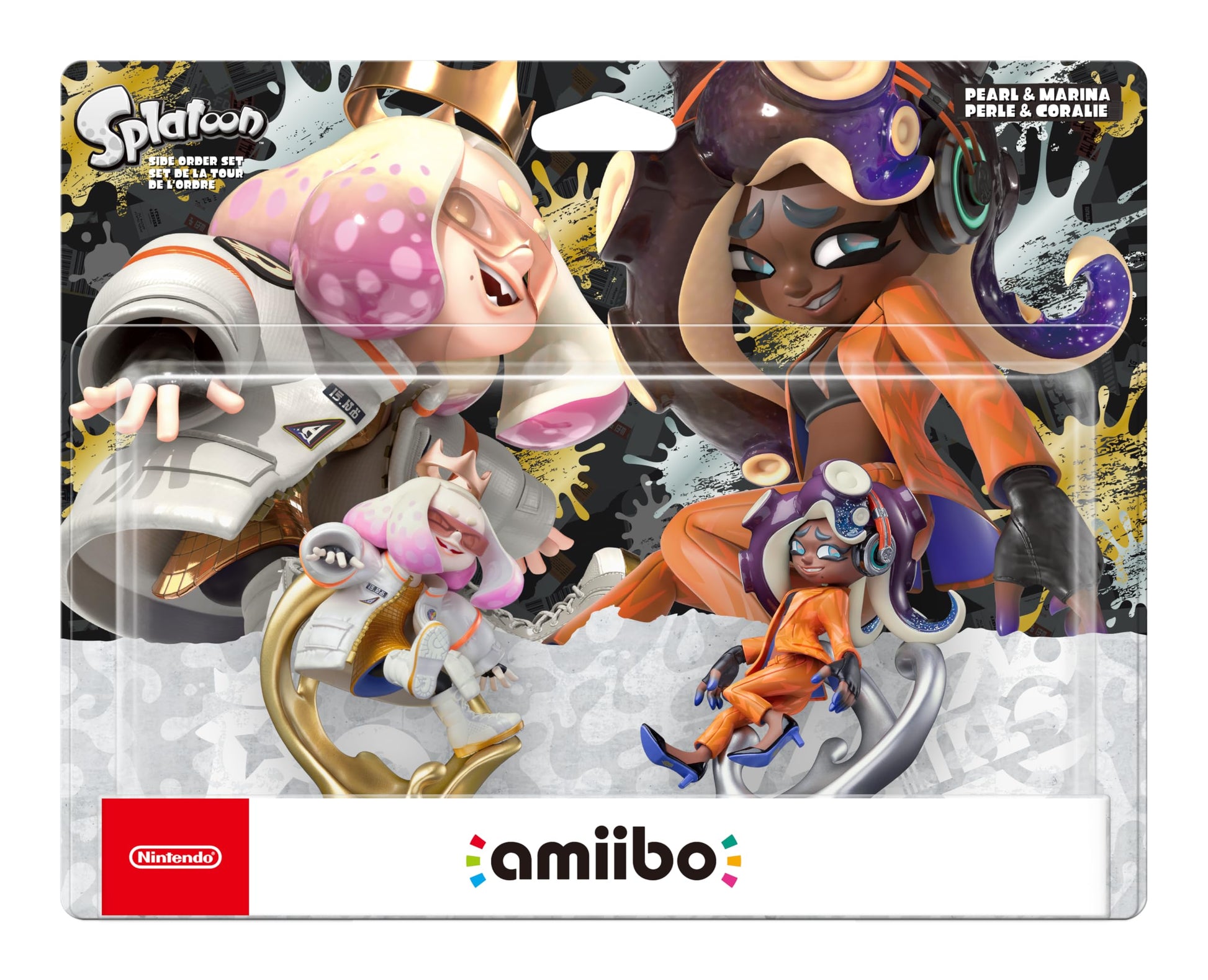 Nintendo Splatoon Amiibo Figure Set  Pearl & Marina  2 Characters