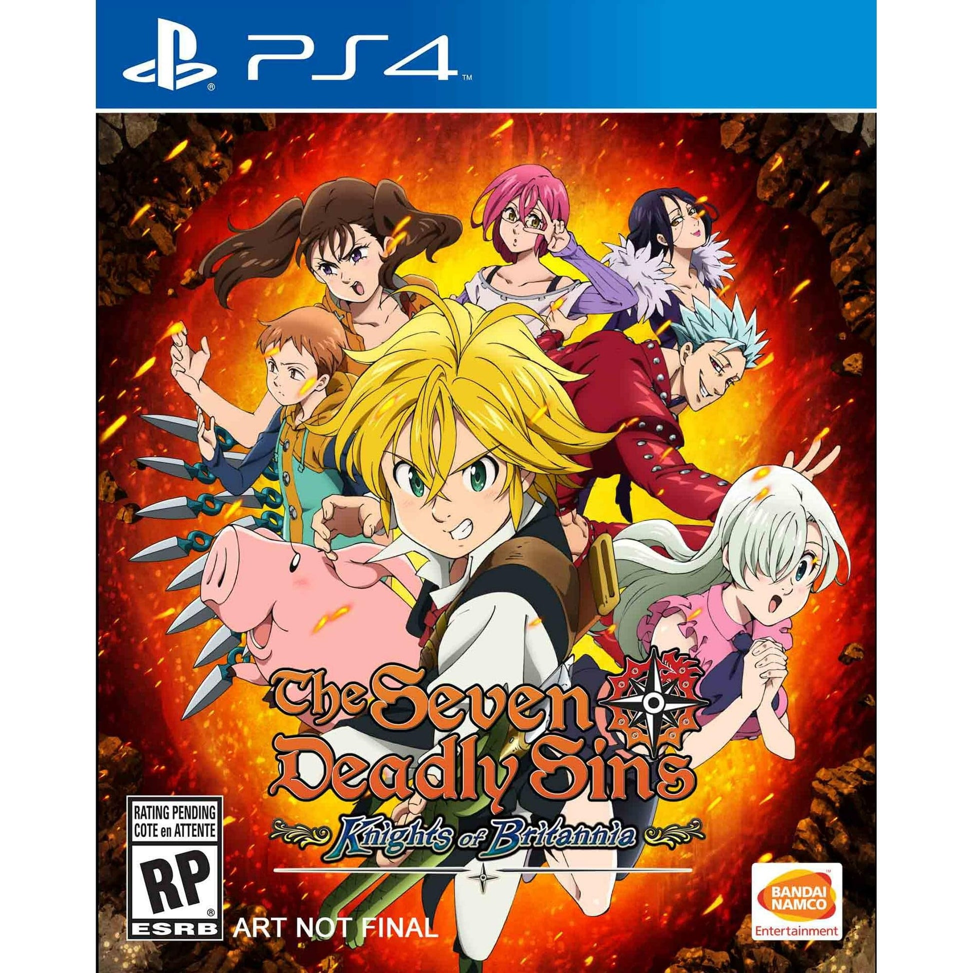 Bandai Namco The Seven Deadly Sins: Knights of Britannia Game - Model 7-22674-12082-1