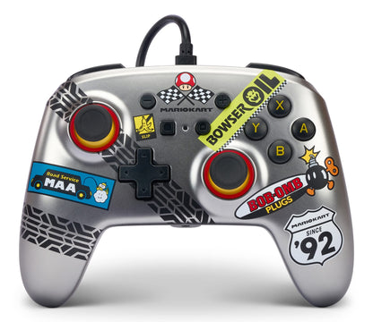 PowerA Enhanced Wired Controller for Nintendo Switch - Mario Kart Design, Model NSGP0145-01