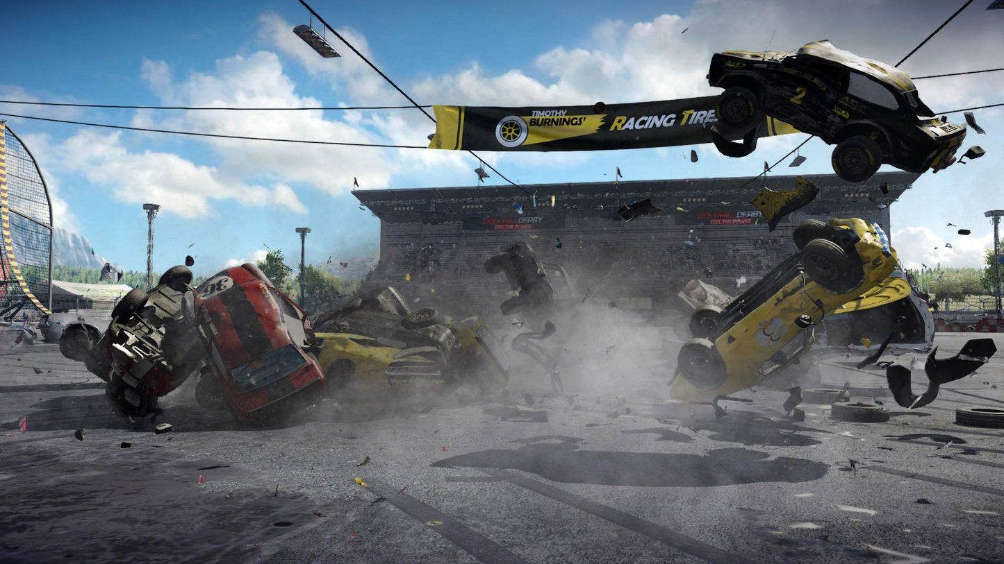 THQ Nordic Wreckfest - PS4 Racing Game, Model 9120080072818, Engaging Multiplayer Action