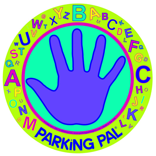 Parking Pal Car Magnet - Small Alphapal Model for Kids Safety Around Vehicles