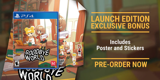 PM Studios Goodbye World - PlayStation 4 Game, Model GQT96811PS4