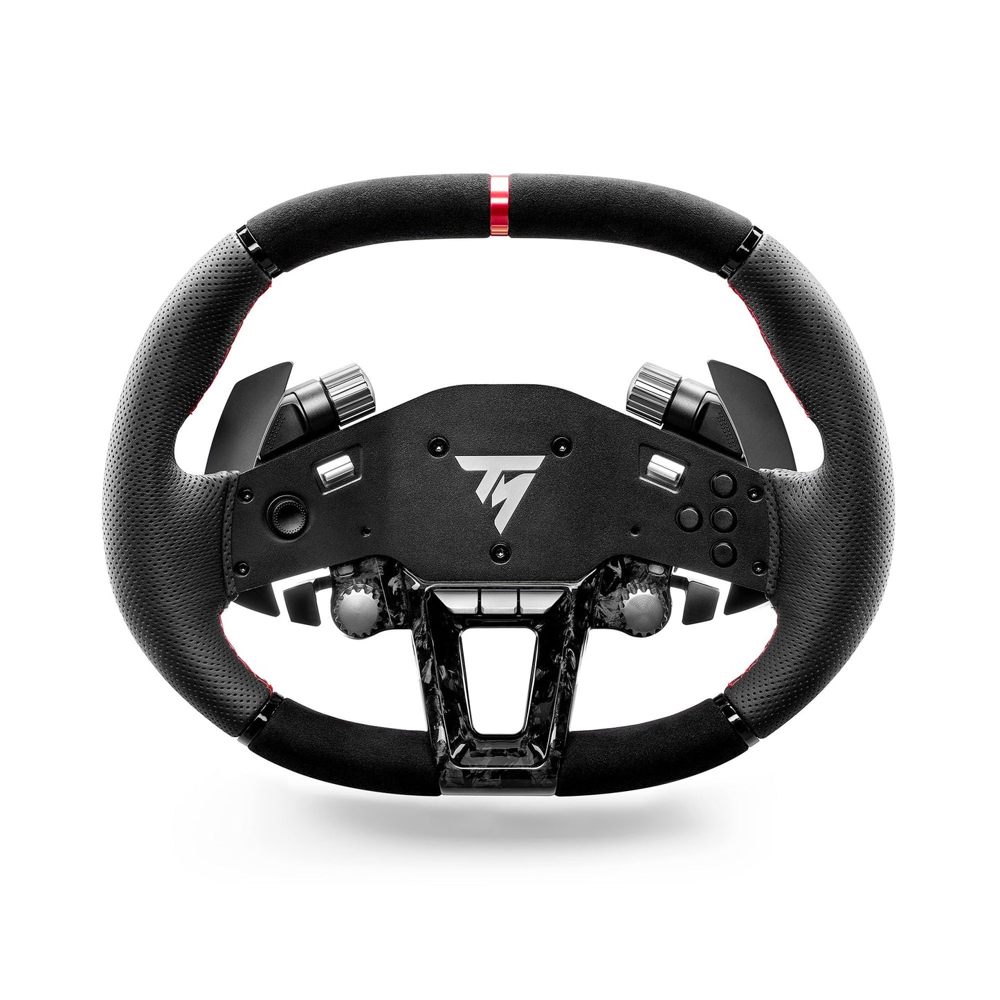 Thrustmaster Hyper Car Wheel Add-On  Ergonomic and wrapped with Leather and Alcantara  Works with Thrustmasters T818 and T598 ecosystem bases - Compatible on PS5  PS4 and PC