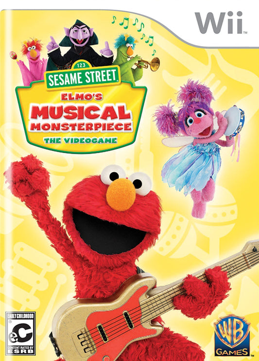 Solutions 2 Go Sesame Street: Elmos Musical Monsterpiece for Nintendo Wii - Model 24261