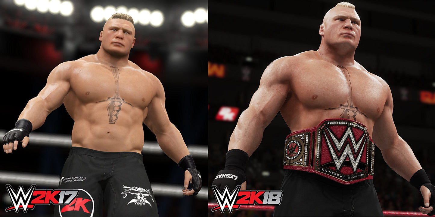 2K WWE 2K18 Video Game for Xbox One - Model 220612