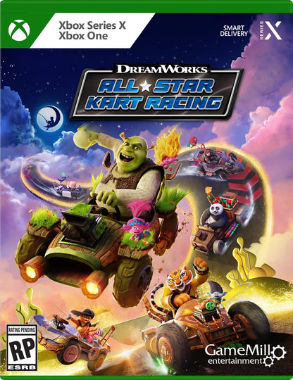 Game Mill DreamWorks All-Star Kart Racing - Xbox Series X - Exciting Multiplayer Racing Game