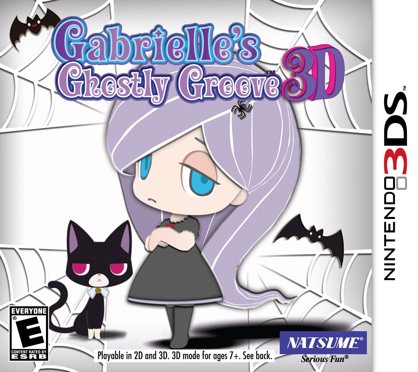 Natsume Gabrielles Ghostly Groove - Nintendo 3DS Game, Model 719593140030