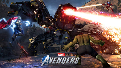 Square Enix Marvel's Avengers PS4 Game - Free PS5 Upgrade, Avengers Color, Model 1120336