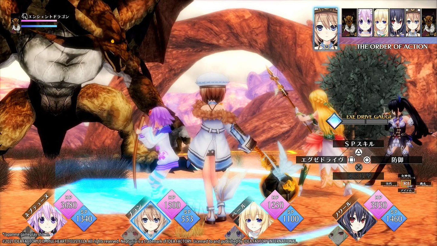 Idea Factory Neptunia Reverse - PlayStation 5, Model NPRV1-SE-US, RPG Game