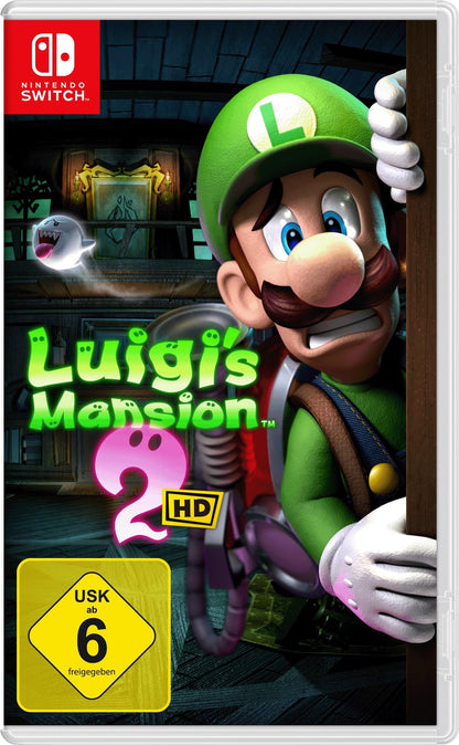 Nintendo Luigis Mansion 2 HD Game - Black - Model 10013851
