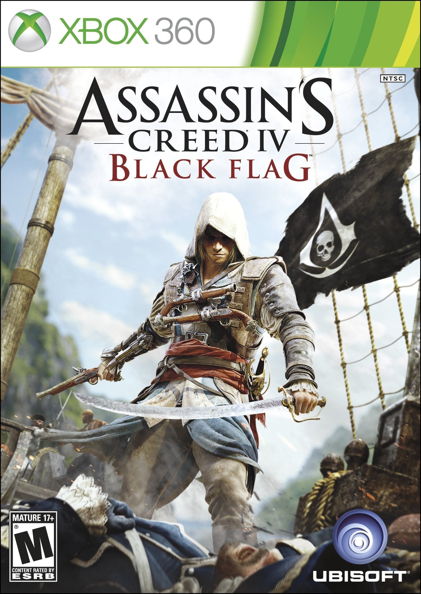 Ubisoft Assassins Creed IV: Black Flag - Xbox 360 Game, Model 52812