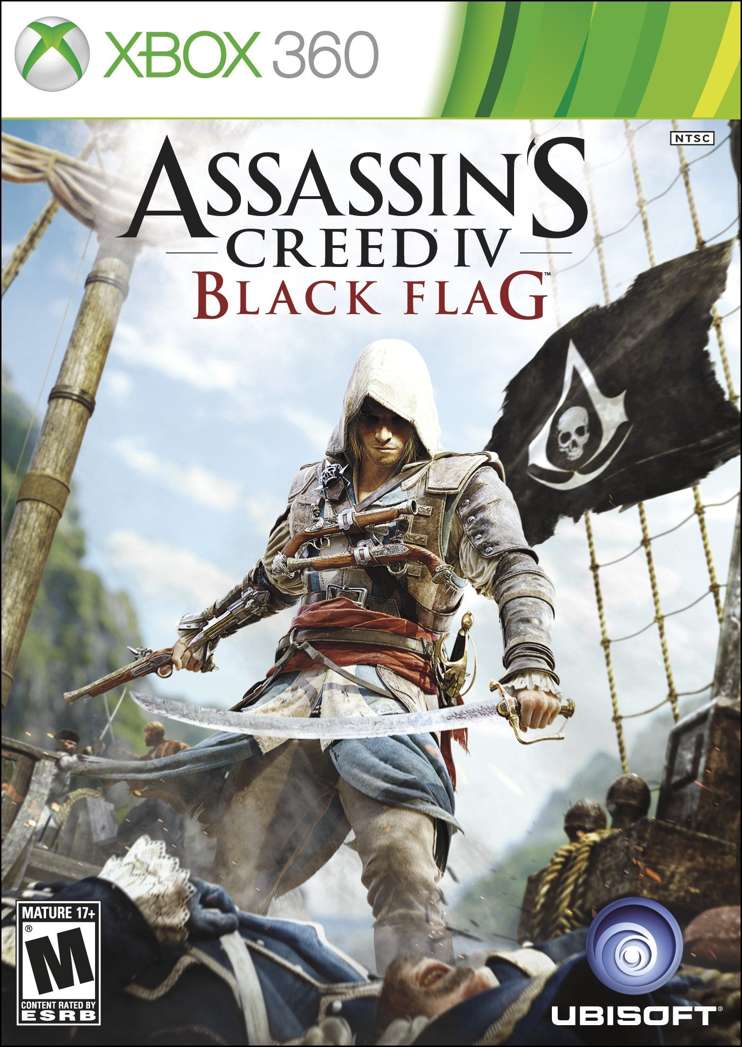 Ubisoft Assassins Creed IV: Black Flag - Xbox 360 Game, Model 52812