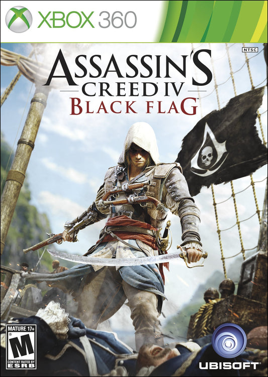 Ubisoft Assassins Creed IV: Black Flag - Xbox 360 Game, Model 52812