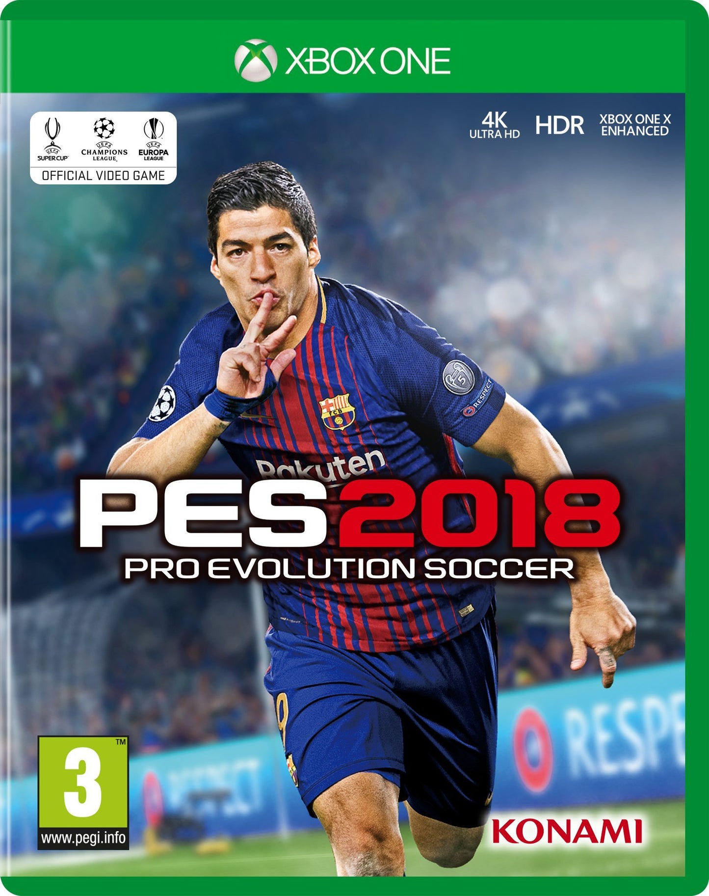 Konami PES 2018 for Xbox One - Model 2220601 - Exciting Soccer Gameplay Experience