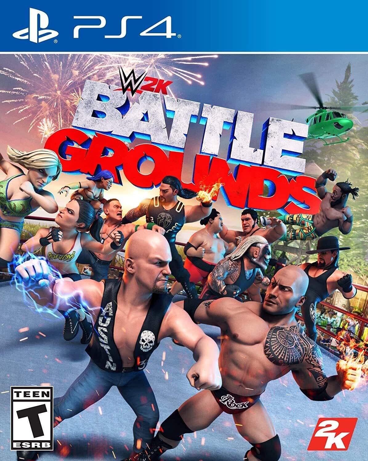 WWE 2K Games Battlegrounds - PlayStation 4 Standard Edition