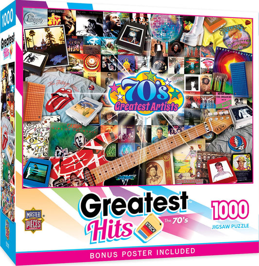 Greatest Hits - 70s 1000pc Puzzle