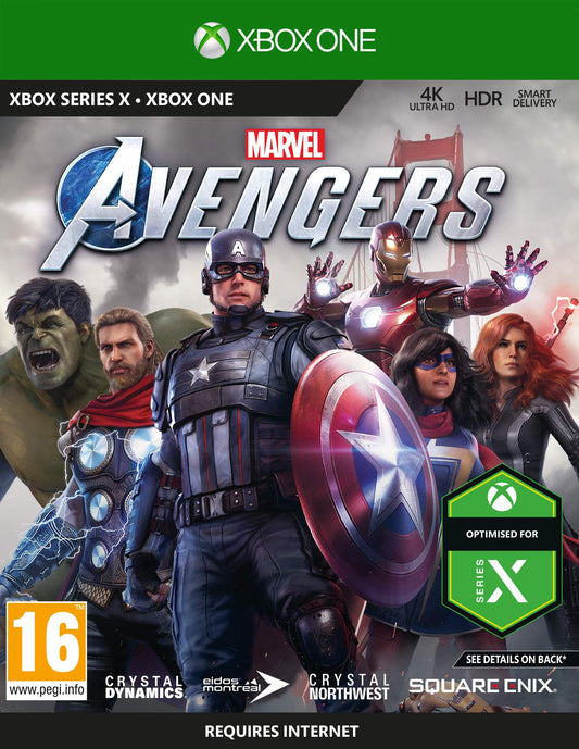 Square Enix Marvels Avengers Game for Xbox One - Model SQEA34.UK.23ST