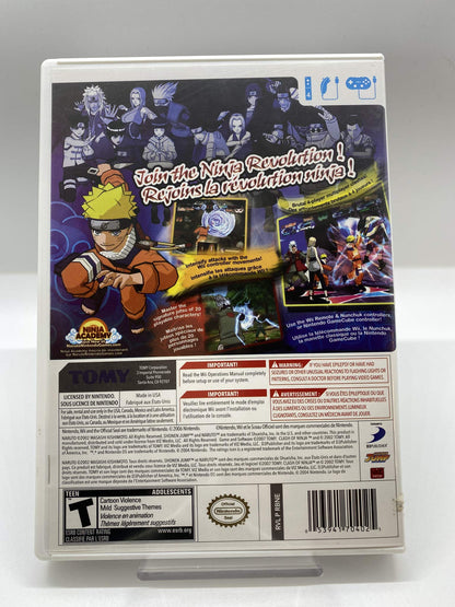 Bandai Namco Naruto: Clash of Ninja Revolution for Nintendo Wii - Model 053941704018