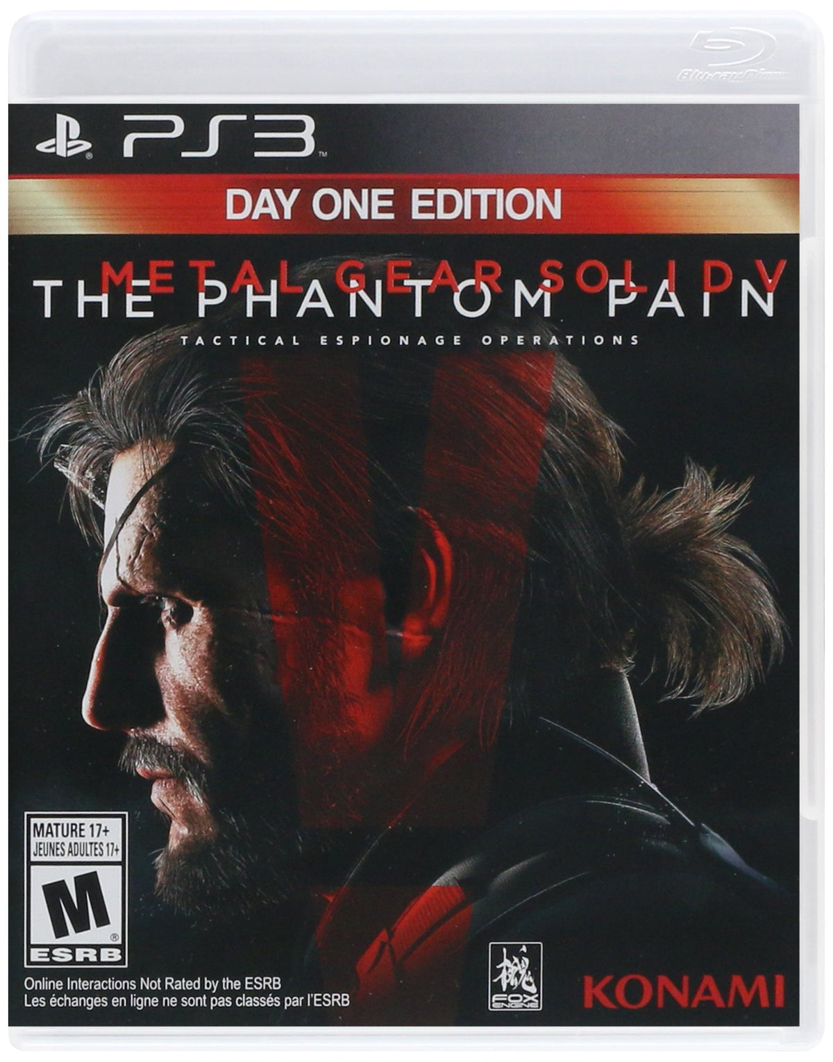 Metal Gear Solid V: The Phantom stress - PlayStation 3 Day One Edition