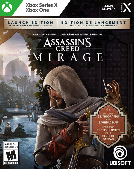Ubisoft Assassins Creed® Mirage Launch Edition for Xbox X - Action-Adventure Game